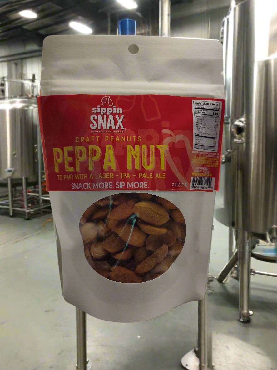 Sippin Snax Peppa Nut Craft Peanuts 2.5 oz