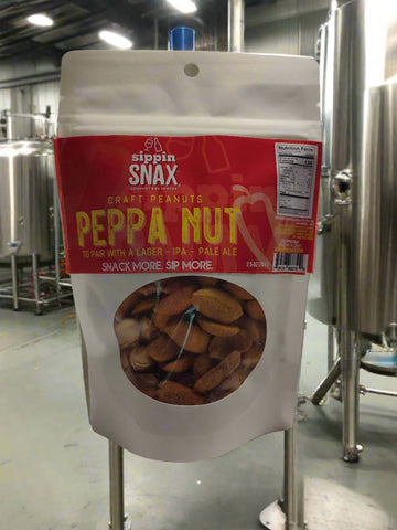 Sippin Snax Peppa Nut Craft Peanuts 2.5 oz