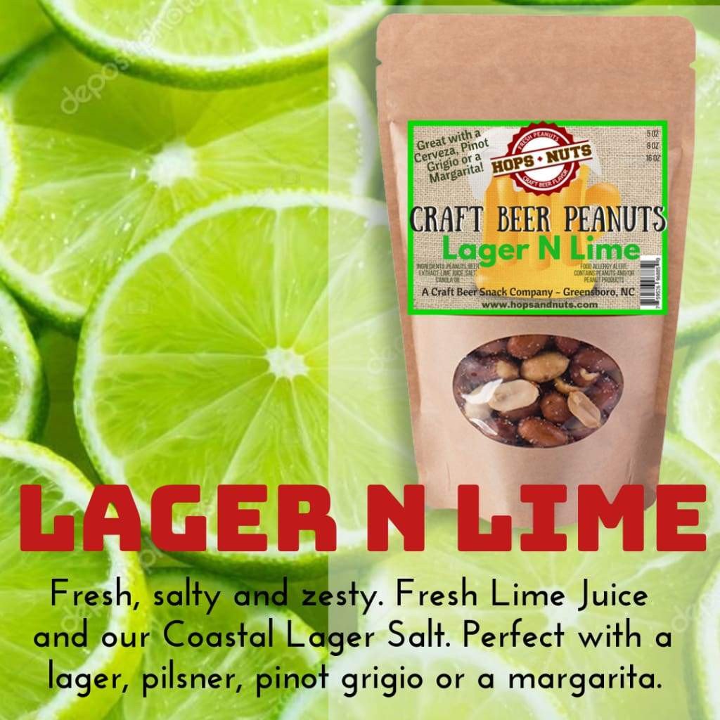 H+N Lager and Lime Peanuts